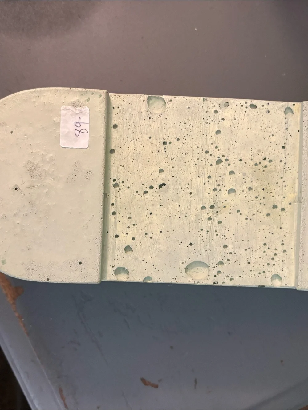 Alice Tacheny Concrete Double Organizer - Light Mint Green